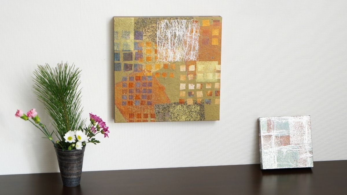 逸品集（菊池襖紙工場）｜金銀砂子細工