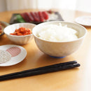 【茶碗2点セット】花結晶 (白地青赤) | 京焼-清水焼 | 陶葊