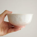 【茶碗2点セット】花結晶 (白地青赤) | 京焼-清水焼 | 陶葊