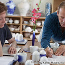 【ピッチャー】スタジオ ウィキ ソマーズ ミルクポット (マスク) | 有田焼 | 2016/