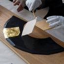 【扇子】彩美 消炭 keshizumi | 金沢箔 | 箔一