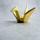 【箸置き】吉祥 金の鶴箸置き 2個セット | 金沢箔 | 箔一