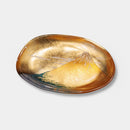 【トレー】箔名画 北斎 ガラストレー (金) | 金沢箔 | 箔一