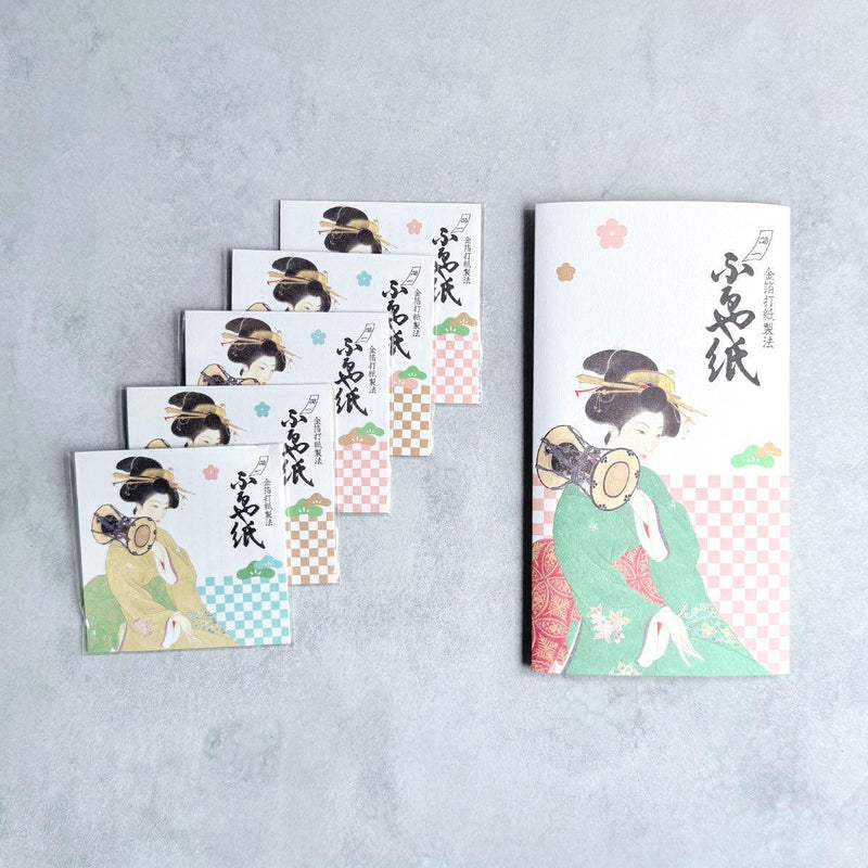 【あぶらとり紙】新美人画 5冊セット | 金沢箔 | 箔一