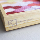 【トレイ】木目込み (ナチュラル) M | 江戸木目込み | 柿沼人形