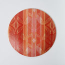 【お皿2点セット】ORI-ZARA (華七宝) ベージュ＆ホワイト | 西陣織 | RE:NISTA