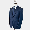 【ネクタイ】安心の深紺 オリジナルロゴ | 国産シルク | SHAKUNONE (贈答用の紙袋付き)