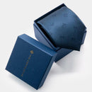 【ネクタイ】直感の濃藍 オリジナルロゴ | 国産シルク | SHAKUNONE (贈答用の紙袋付き)