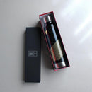 【アンブレラボトル】thermo mug × 土直漆器 うるし波千鳥 (ブラック) | 越前漆器 | 匠市