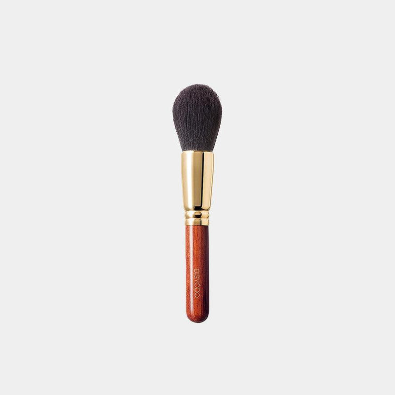 【メイクブラシ】BISYODO (L) フィニッシングパウダーブラシ (丸) 53mm | 化粧筆 | ウエダ美粧堂