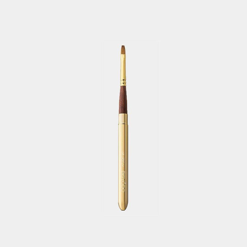 【メイクブラシ】BISYODO (L) キャップ付リップブラシ (平) 10mm | 化粧筆 | ウエダ美粧堂