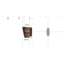 【メイクブラシ】SHIORI アイブローブラシ (アングル) | 化粧筆 | ウエダ美粧堂