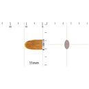 【メイクブラシ】SHIORI キャップ付きコンシーラーブラシ (丸平) | 化粧筆 | ウエダ美粧堂