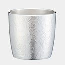 【ぐい呑】花鳥風月 | 大阪浪華錫器 | 大阪錫器