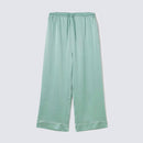 【パジャマ】シルク ミントグリーン セットアップ | Foo Tokyo