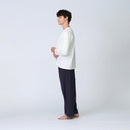 【Tシャツ】メンズ シルクコットンロングスリーブTシャツ | Foo Tokyo