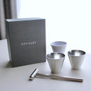 【鎚目キット】ぐい吞2ヶ入 | 鋳物 | 能作