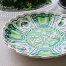 【古伊万里焼】林九郎窯 皐月 15cmプレート moegi