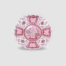 【古伊万里焼】林九郎窯 皐月 15cmプレート moegi