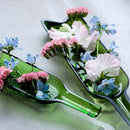 【アップサイクル】funew ワインボトル ハーフカット M グリーン