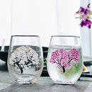 【フリーグラス】冷感 桜 | 丸モ高木陶器