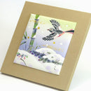 【パネル】じょうびたき (小) PKS94 | 加賀友禅 | 染の四季