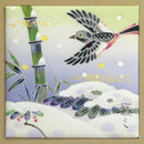 【パネル】じょうびたき (小) PKS94 | 加賀友禅 | 染の四季