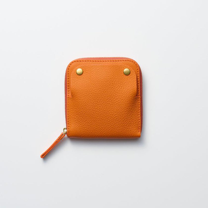 【本革キーケース】SMART MOVE! -type1 | アナログキーポケットタイプ- Eternal Orange (とこしえの橘) | 革加工 | RAKUKEI