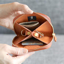 【本革キーケース】SMART MOVE! -type1 | アナログキーポケットタイプ- Eternal Orange (とこしえの橘) | 革加工 | RAKUKEI