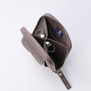 【本革キーケース】SMART MOVE! -type2 | コインポケットタイプ- Velvet Greige (東山の小径) | 革加工 | RAKUKEI