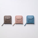 【本革キーケース】SMART MOVE! -type2 | コインポケットタイプ- Velvet Greige (東山の小径) | 革加工 | RAKUKEI