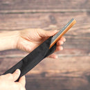 【扇子袋】木綿 黒 7.5寸 | 京扇子 | 米原康人・専用