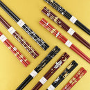 【箸】 縁起物 波千鳥 | 能登ヒバうるし箸 | 橋本幸作漆器店