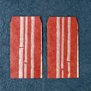 【ポチ袋】(大) 竹 赤地 (2枚) | 唐紙 | 唐源