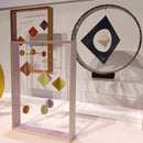 【インテリア】純金銀・砂子モビール「日本の四季物語り」(幻冬・涼夜) | 加飾技法 | 湯島アート