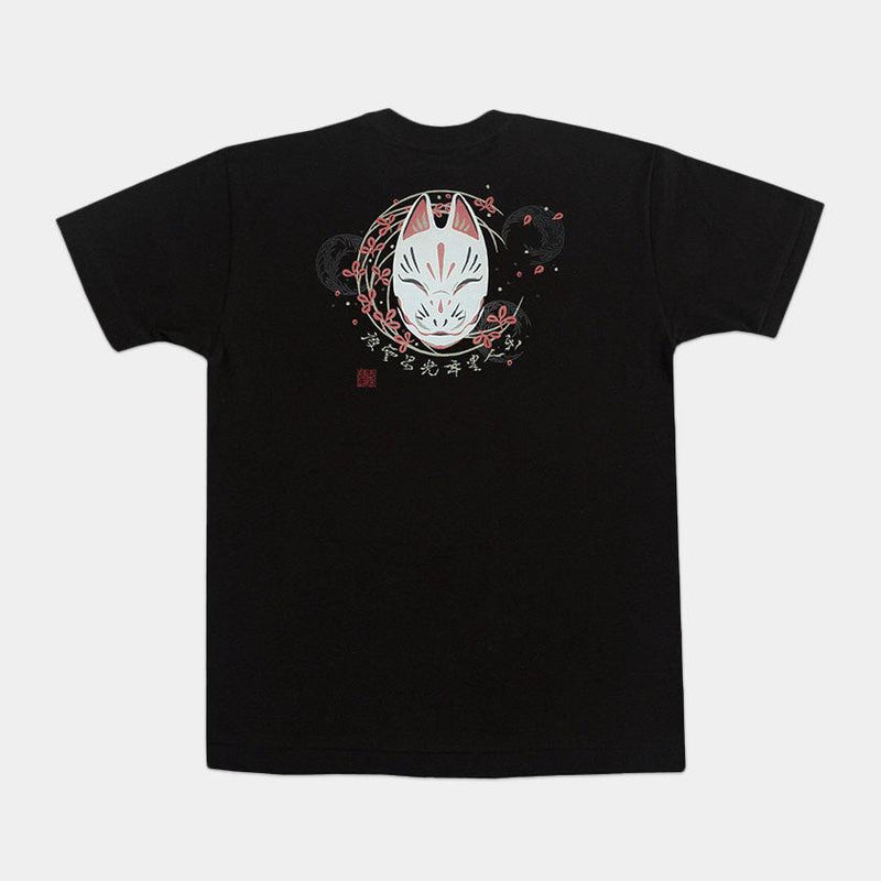 【Tシャツ】狐 | シルクスクリーンプリント