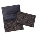 【名刺入れ】名刺入れC 紗綾形 (黒地x白漆) | 甲州印伝 | 印傳屋