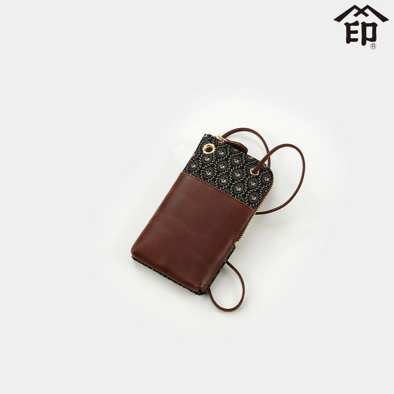 【ポシェット】しらべ スマホポシェット | 甲州印伝 | 印傳屋