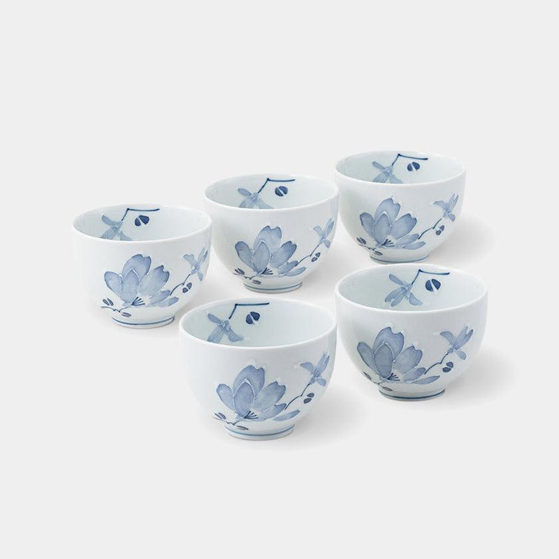 【湯呑5個セット】辻が花 仙茶揃 | 波佐見焼 | 西海陶器
