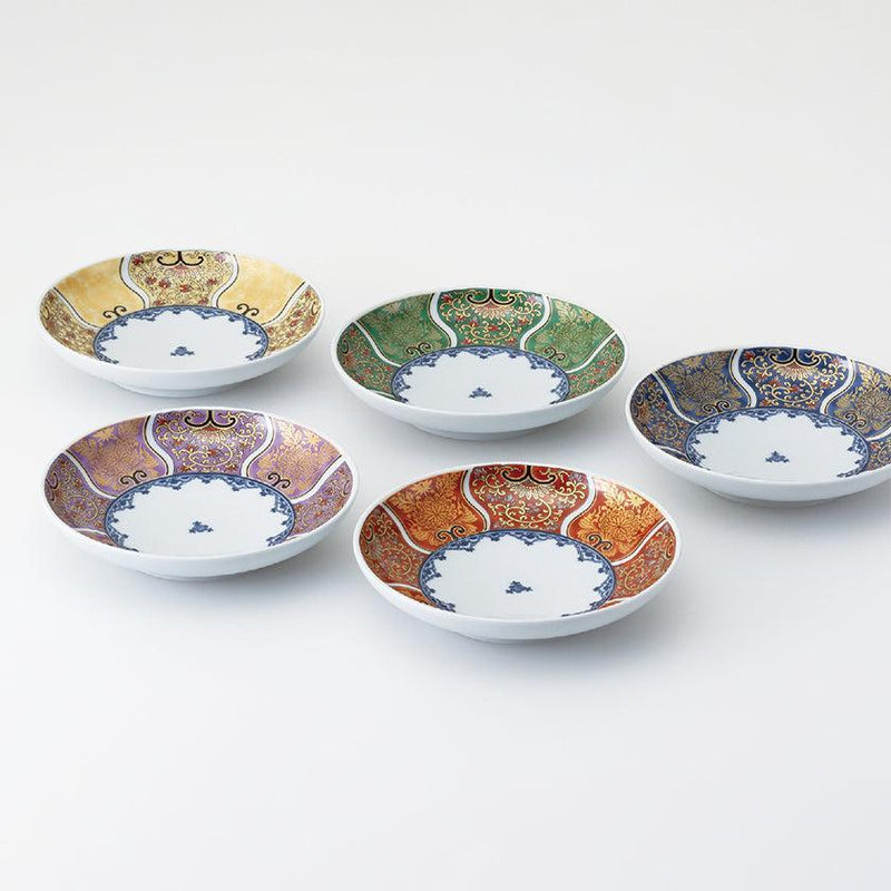 【皿 5個セット】献上古伊万里 取皿揃 | 波佐見焼 | 西海陶器