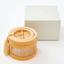 【香炉 (キャンドル付き) 】網代木 | 印香 | インセンスキッチン