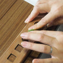 【香炉 (キャンドル付き) 】網代木 | 印香 | インセンスキッチン