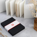 【御朱印帳】三ヶ月 (黒) | 唐紙 | 景美風月