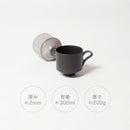 【マグカップ】軽くて持ちやすいマグカップ Black | 京焼・清水焼 | fuuu