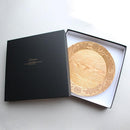 【お皿】リム皿 花輪 | 摺り友禅彫刻師 | Sansai