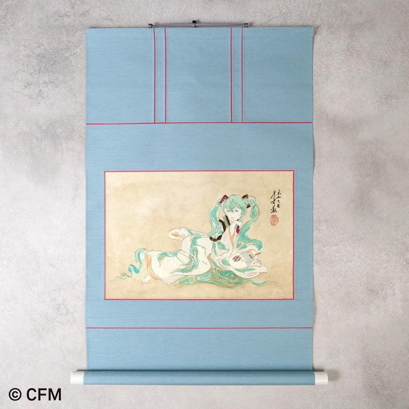 【掛け軸】初音ミク 限定 50本 | 掛軸 | 初音工房（受注生産2ヶ月） 京町絵師 冬奇ver.