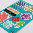 【シール】ステッカーシート | アイヌ工芸 | AIPR