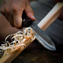 【ナイフ】TAFU 135mm レザーケース&着火棒付き | 野鍛冶 | ふくべ鍛冶