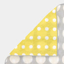 【ハンカチ】リバーシブル ガーゼ ラフドットと富士山 | 横浜捺染 | 濱文様