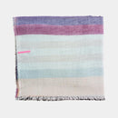 【ストール】極細コットン播州織ストール (サックス) L | 播州織 | POLS